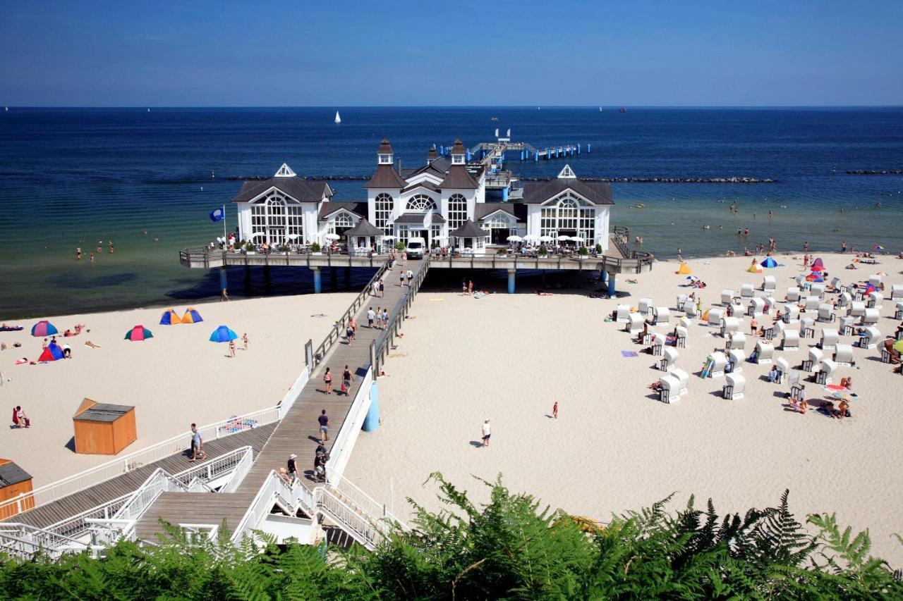Schoene Ferienwohnungen Mit Kamin Im Ostseebad Sellin Kültér fotó